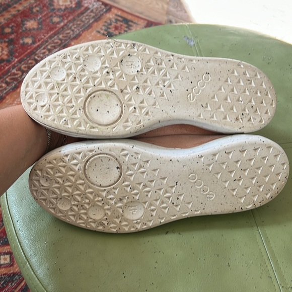 ECCO Dusty Rose Suede Sneakers - Picture 3 of 5